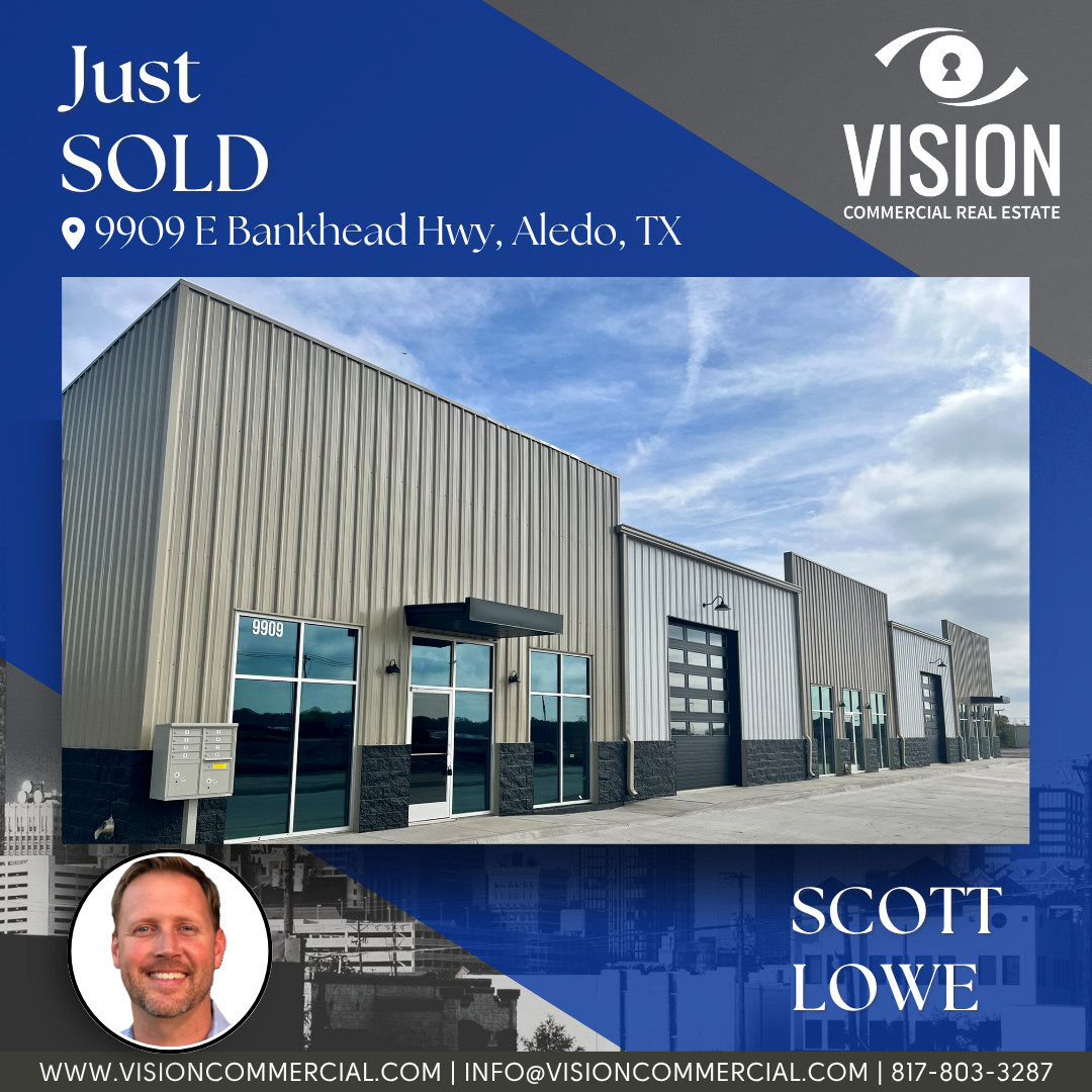 VISION COMMERCIAL CAPITAL GROUP FACILITATES SALE OF PROPERTY IN ALEDO, TX